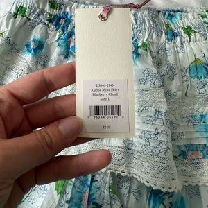LoveShackFancy Ruffle Mini Skirt